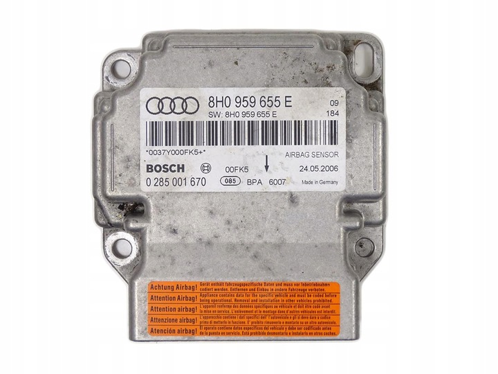 фото №1, Модуль датчик подушок подушка безпеки audi a4 b7 cabrio