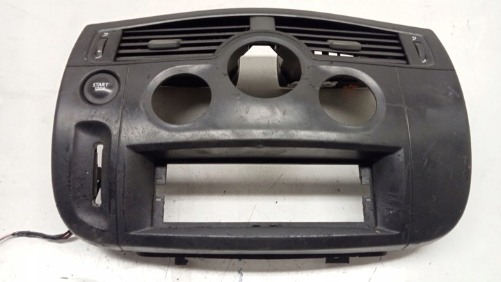 фото №4, Ґрати повітропровід старт сплав рамка радіо середня renault scenic ii 2003-09