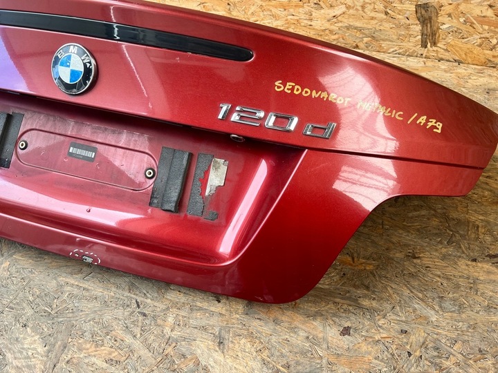 фото №10, Кришка зад кришка багажника bmw e87 рестайлінг купе sedan e82 лак: a79