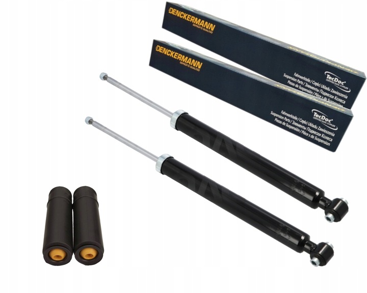 фото №1, Denckermann 2x амортизатори захисні накладки відбійники mercedes c w204 s204 e w212 c207