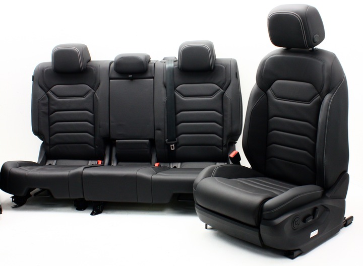 фото №14, Комплект сидений сиденья туннель обивка обшивки vw touareg cr7 iii новое org