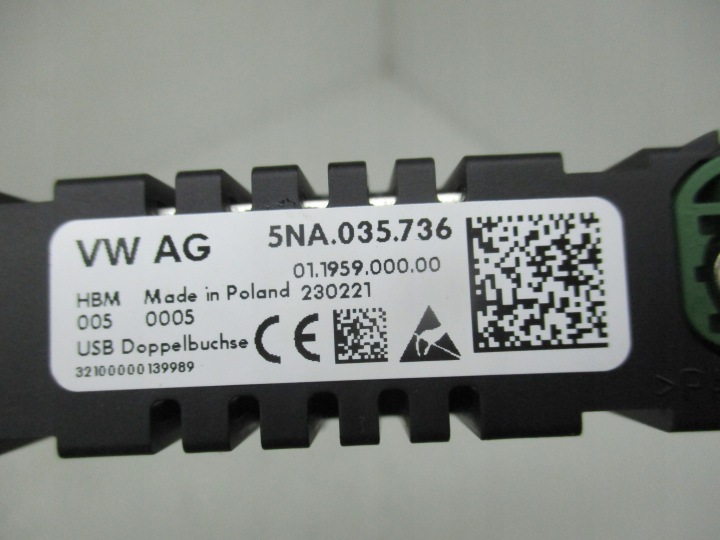 фото №8, Vw id4 id.4 гніздо port usb 5na035736