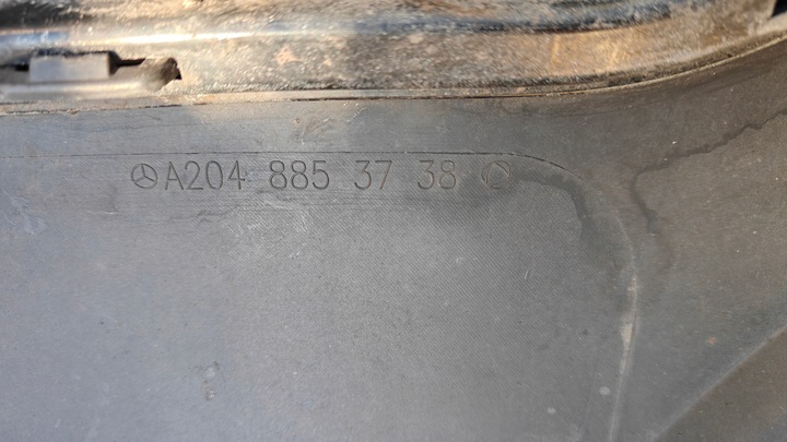 фото №7, Mercedes w204 a204 c204 c класс amg рестайлинг sedan бампер зад a2048809047