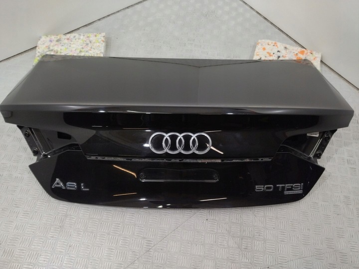 фото №2, Крышка зад багажника цвет ly8x audi a8 d4 длинный 2010-2017r рестайлинг