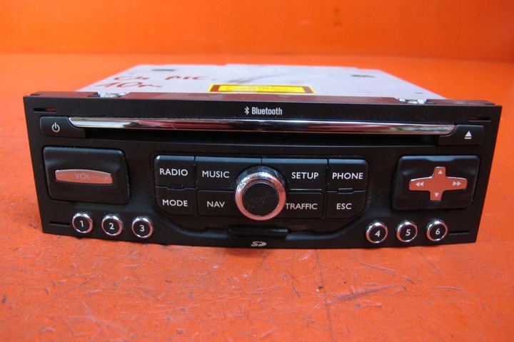 фото №1, Citroen c4 picasso 1 i радио cd bt sd навигация 96737708xt