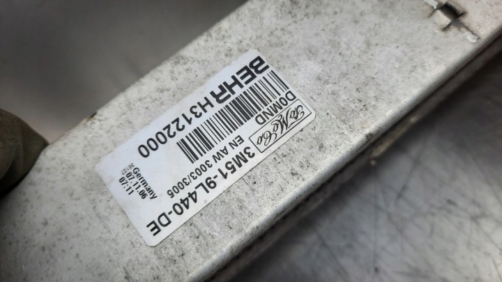 фото №5, Інтеркулер 3m51-9l440-de volvo v50 s40 ii c30