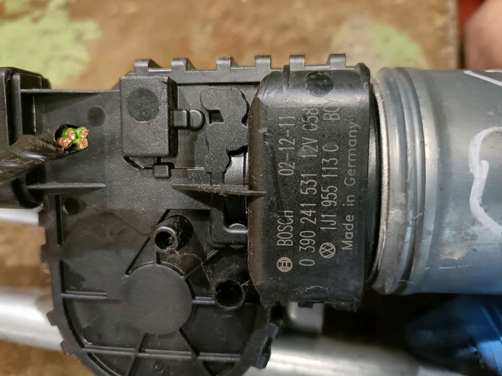 фото №9, Механізм двірник перед vw golf iv 0390241531 1j1955113c