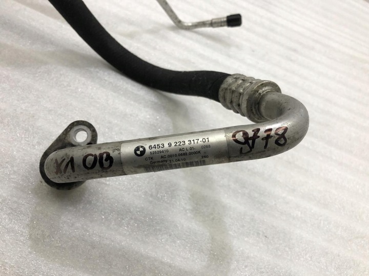 фото №7, Шланг кондиционера 9223317 bmw x1 e84 2.0d