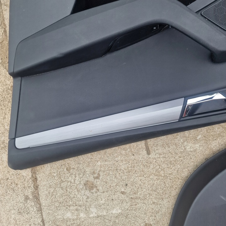 фото №5, Оббивка двері обшивки 4szt. led шкіра canton superb iii універсал