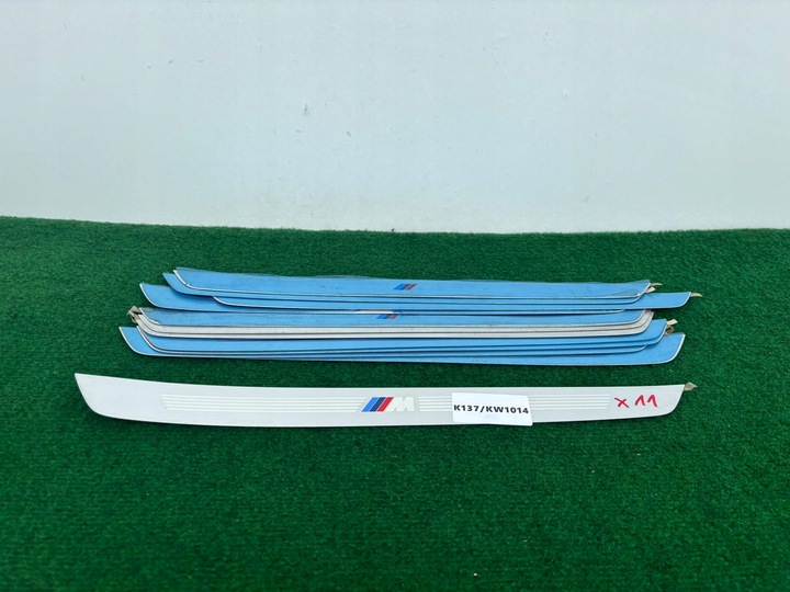 фото №1, Планка пороговая внутренняя накладка bmw м-пакет e84 f30 48cm k137/kw1014