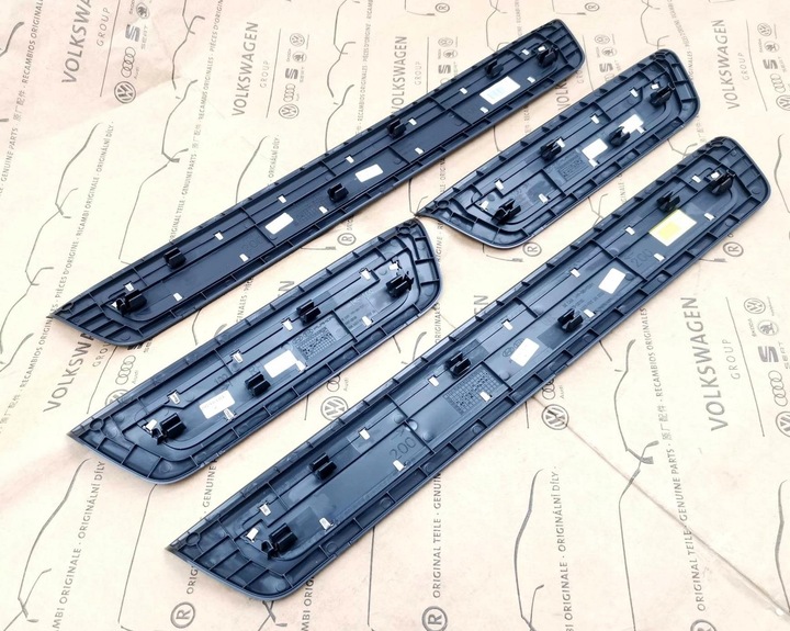 фото №8, Планки порогові накладки комплект kia niro g5f45ak000 нове org