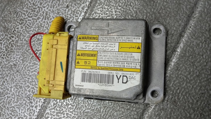 фото №1, Датчик подушка безопасности daewoo tacuma 2.0b 02r 96282803
