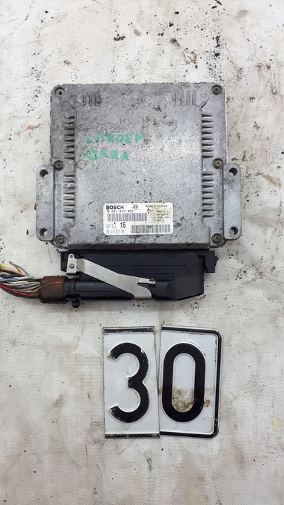 фото №1, Citroen xsara блок управления двигателя 0281010358