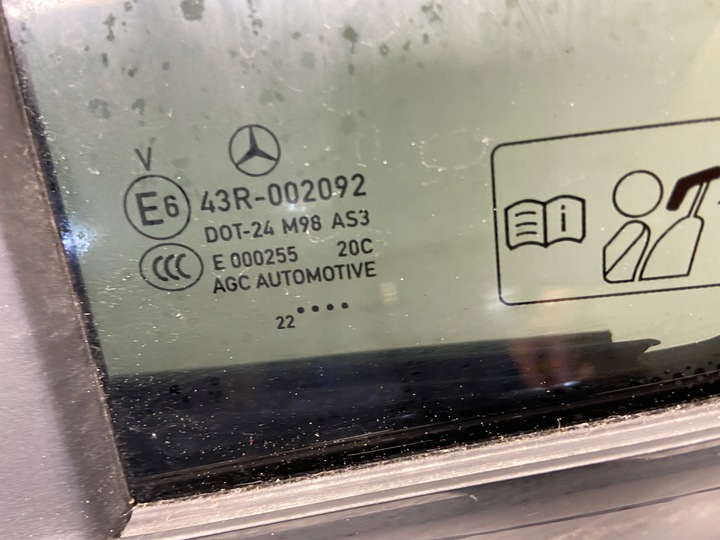 фото №6, Mercedes gla h247 двері задні ліві колір 191 16.438km 2022r