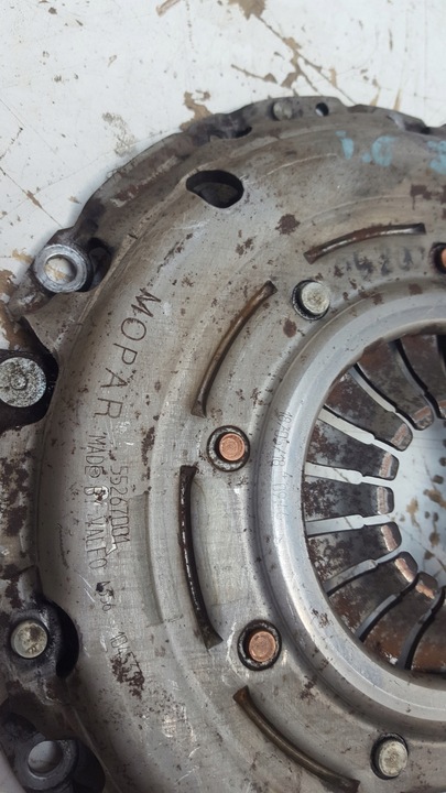 фото №3, Сцепление двухмассовый маховик прижим диск fiat 500x doblo jeep renegade 1.6 дизель