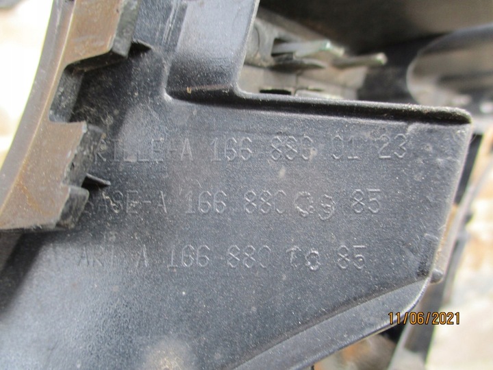 фото №11, Mercedes ml w166 a166 решітка радіатора решітка перед