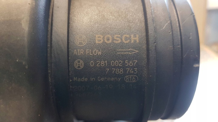 фото №6, Корпус фильтра воздуха расходомер 7797460 bmw 1 e81 e87 e90 e91 2.0d