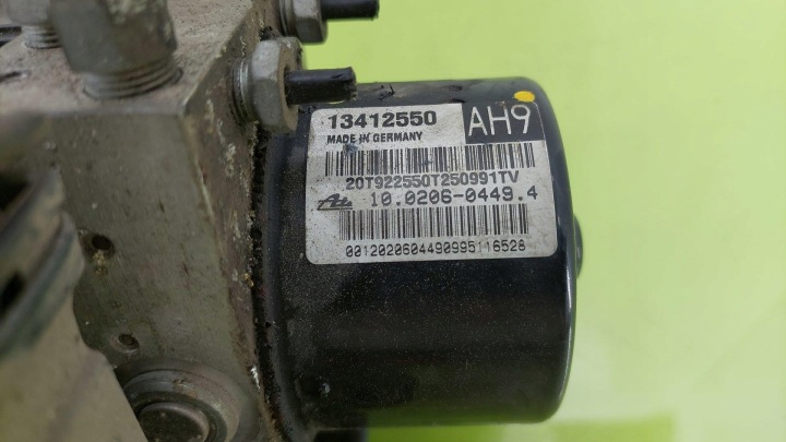фото №5, Блок керування abs opel astra iv j 2009-2015 13412550 100206-04494