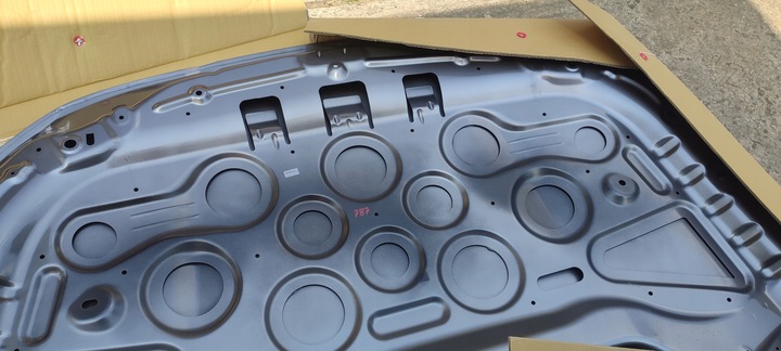 фото №15, Капот крышка алюминиевая mercedes cla c117 w117 01.13-03.19 лак 787 7787