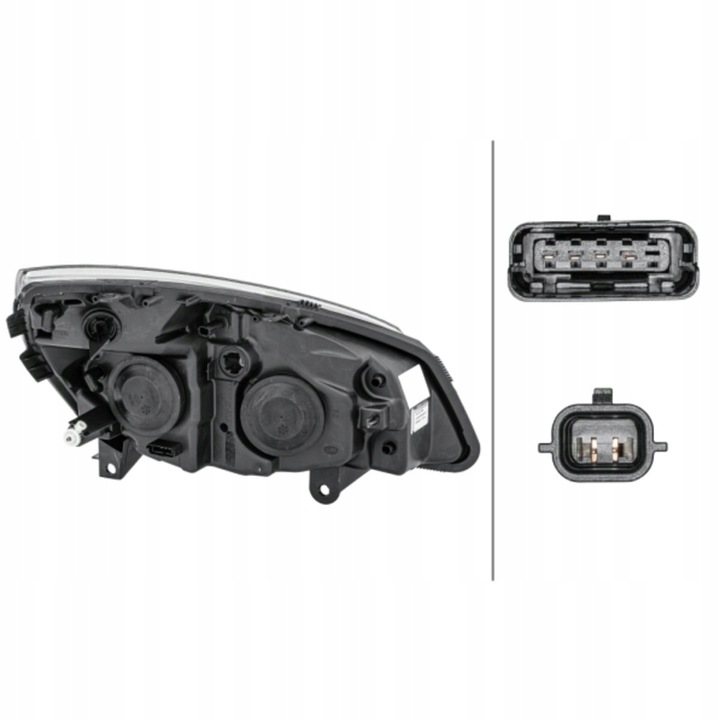 фото №2, Лампа hella 1eg 008 862-171 фара левый