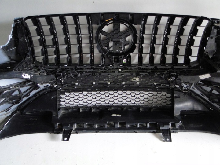 фото №14, Mercedes gle 167 w167 c167 рестайлинг бампер переднее 53 amg решётка радиатора panamericana