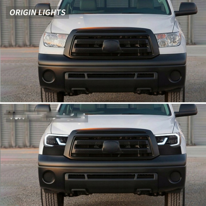 фото №9, Фари лампи перед тюнінг toyota tundra 07-13 sequoia 08-16 led