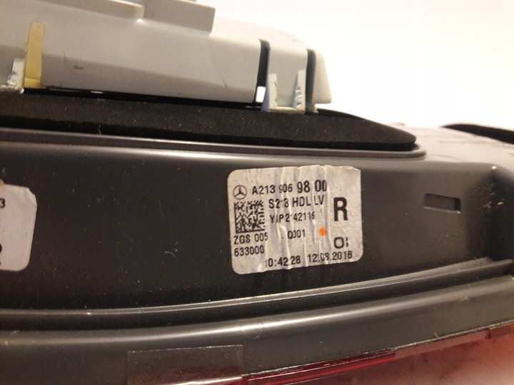 фото №9, Mercedes e w213 лампа правый зад a2139069800
