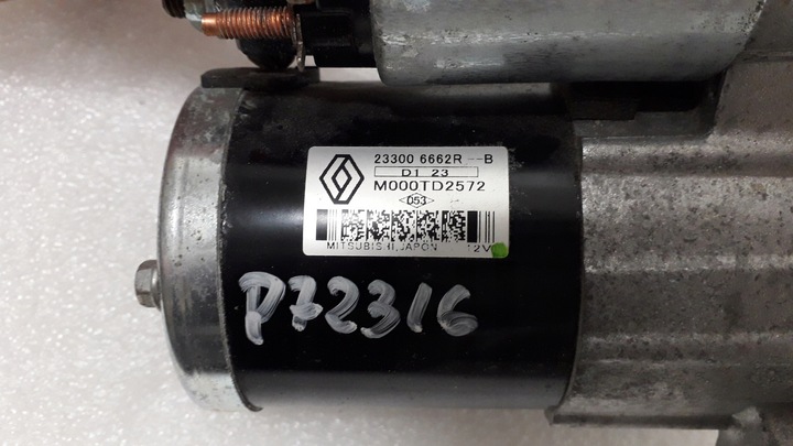 фото №10, Renault dacia 1.3tce стартер 233006662r