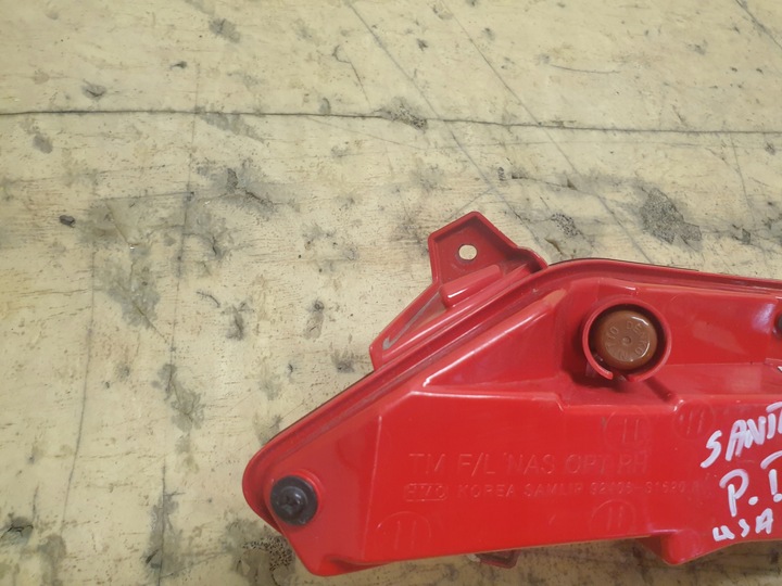 фото №10, Hyundai santa fe рестайлинг 2021- лампа зад правая w бампер usa 92406-s1620