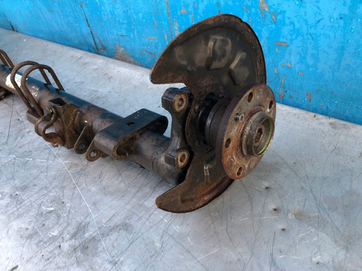 фото №8, Vw caddy 2k 2k0 2k5 задняя ось балка подвески зад 2k5500051h