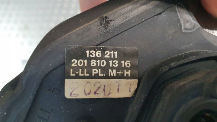 фото №8, Дзеркало ліві 2018101316 mercedes w201 190 2 pin 82-