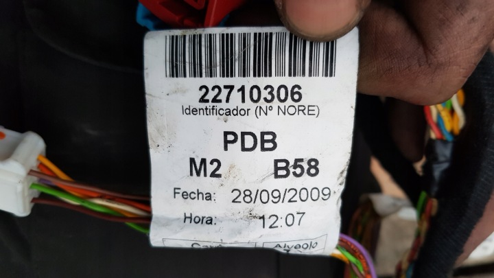 фото №11, Citroen c4 picasso i 1.6 жгут двигателя pcavb00568