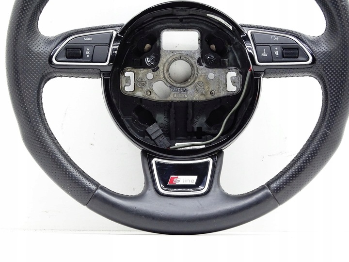 фото №8, Руль кожа стёганая мультифункция audi a4 b8 рестайлинг s-line 8k0419091ca