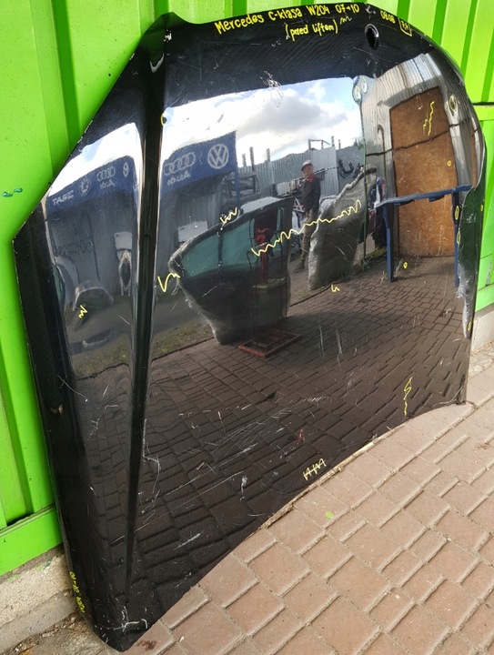 фото №3, Капот mercedes c-klasa w204 передній рестайлінг 07-11