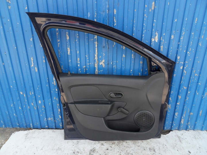 фото №10, Dacia sandero ii 2 12-16 комплектні двері передні ліві dvd42 темно-синій