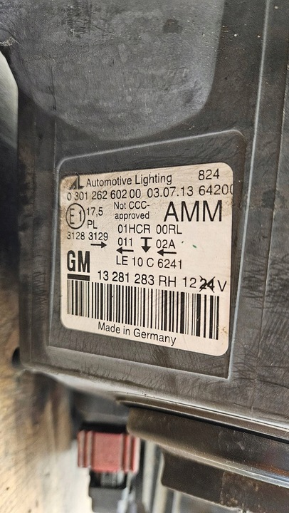 фото №9, Opel astra j gtc лампа права праві перед англієць
