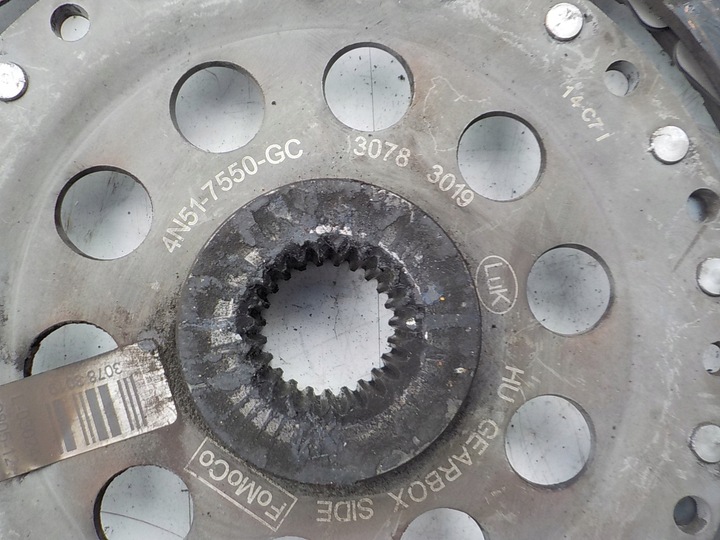 фото №10, Mondeo mk4 s-max 2.5 t huwa колесо двухмассовый + сцепление 8mm