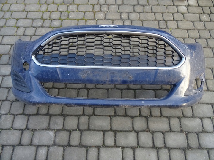 фото №1, Ford fiesta mk7 рестайлинг бампер переднее защита верхняя