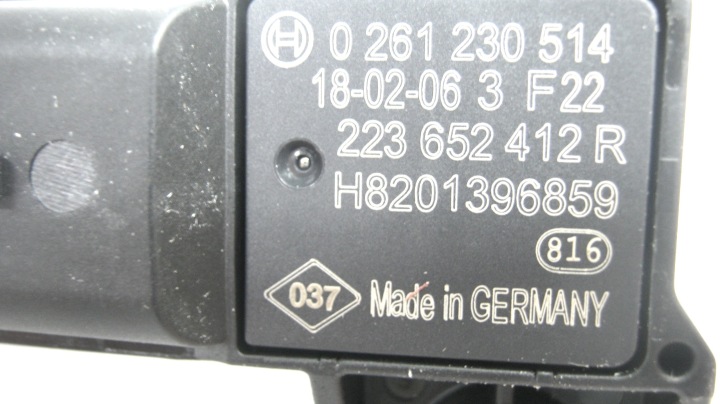 фото №5, Датчик наддув 1.6 dci 223652412r renault