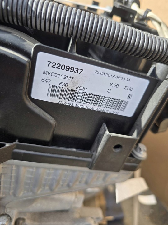 фото №6, Двигун комплектний b47d20a bmw f30 f11 номер 414287w