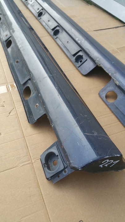 фото №9, Mercedes w221 довгий пороги планки порогові kleemann