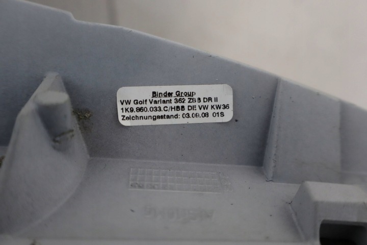 фото №12, Рейлинг крышный левое volkswagen golf vi универсал 1k9860033c