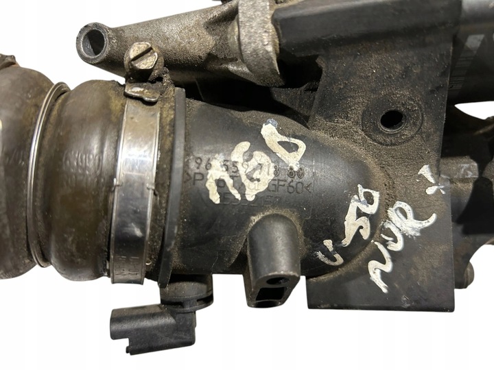 фото №10, Volvo v50 2008 клапан дроссельной заслонки 9655971880