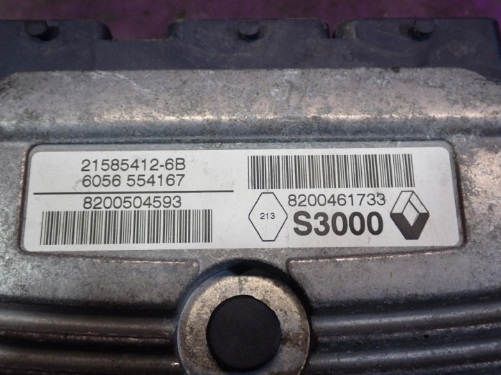фото №6, Renault clio iii 1,6 компьютер двигателя 8200504593 k4m804