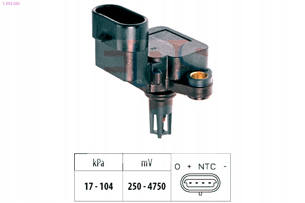 фото №2, Датчик вакуум fiat eps