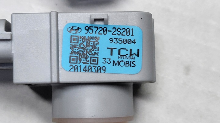 фото №12, Датчик парковка pdc hyundai kia оригинальный номер 95720-2s201 новый! белый оригинал !!!