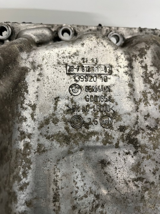 фото №10, Поддон поддон масляная bmw f20 f21 n47d20c датчик 7812360-03 оригинал śląsk