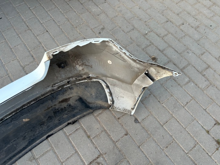 фото №10, Skoda rapid spaceback 5jj бампер заднє оригінал білий, гарний pdc