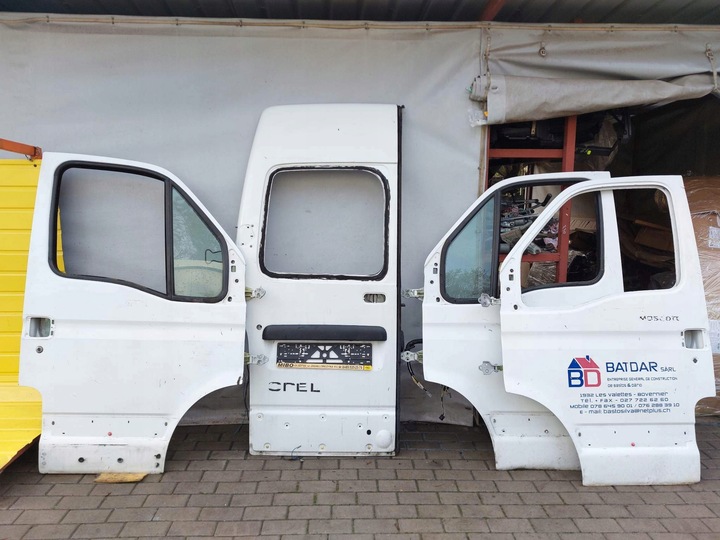 фото №1, Renault master ii двері перед зад бічні