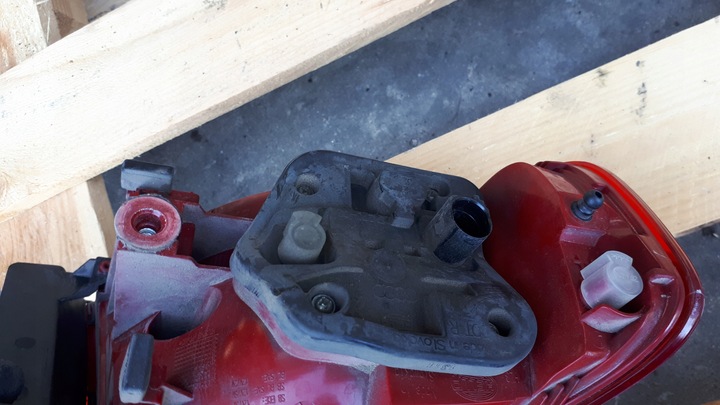 фото №7, S4 b8 a4 лампа led правая правые зад задние w крыло usa